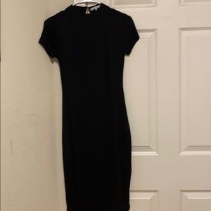 charlotte russe long black dress